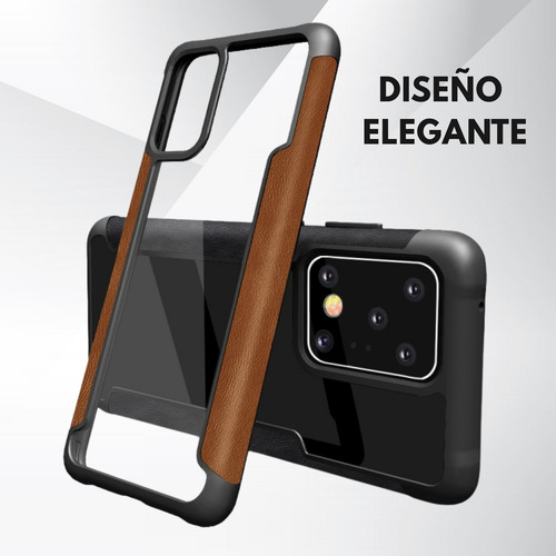 Funda Para Galaxy A50 Con Mica Varios Modelos Antigolpes Verde Piel Color