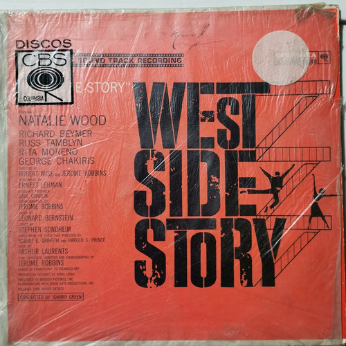 Disco Lp: West Side Story- Natalie Wood,n