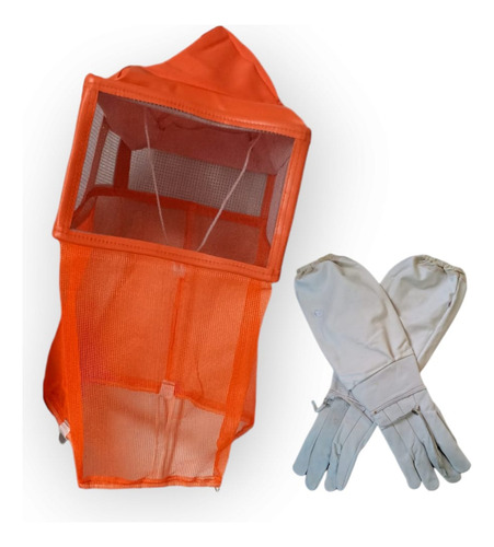 Kit De Velo Y Guantes De Apicultura