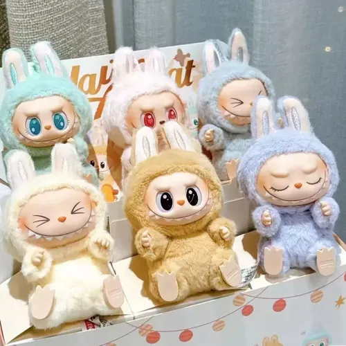 6 Unidades Labubu Exciting Macaron The Monsters - Colección