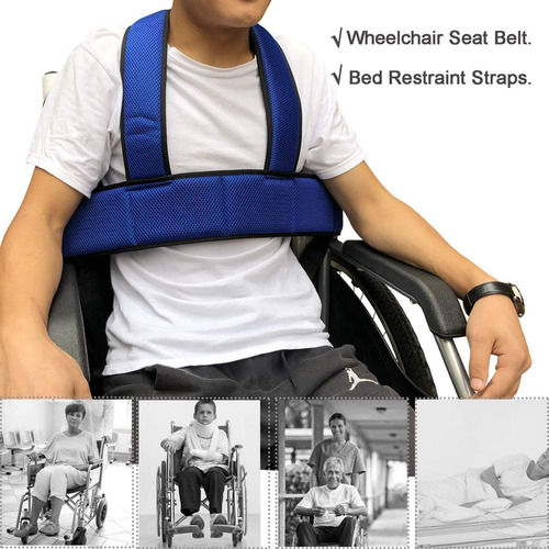 Cinturón De Seguridad Para Silla De Ruedas Resistente Caídas