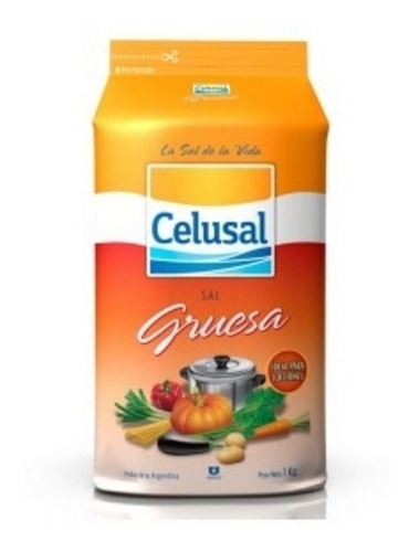 Sal Celusal Gruesa 1 Kilo X 20 Unidades