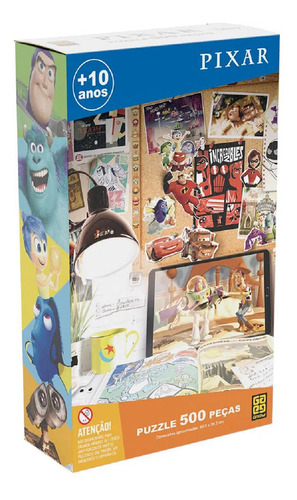 Quebra Cabeça Pixar 500 Peças - Grow