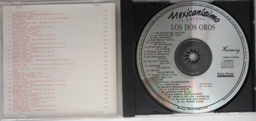 Los Dos Oros - 24 Exitos Rancheros Cd
