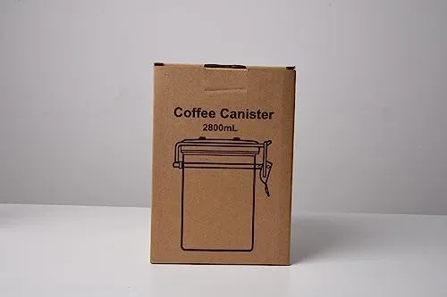 Recipiente De Café Hermético De 35 Onzas Grande, Contenedor