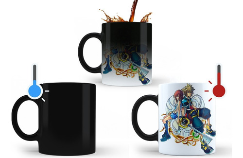 Kingdom Hearts Sora Y Kairi Taza Magica Tu Propio Estilo