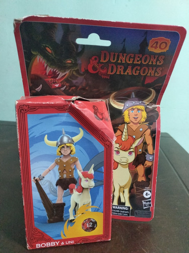 Figura De Acción Dungeons & Dragons Bobby And Uni (Usado)