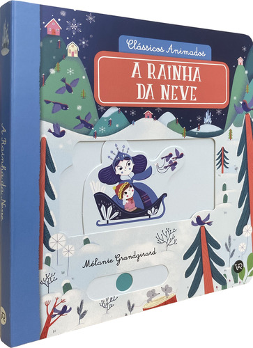 Clássicos Animados: A rainha da neve, de Auzou. Editora VERGARA & RIBA, capa mole, edição 1 em português, 2023