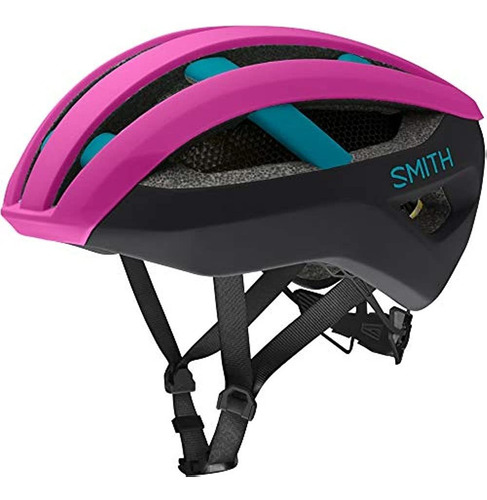 Casco Smith Optics Network Mips (mate Hibiscus / Negro / Ver