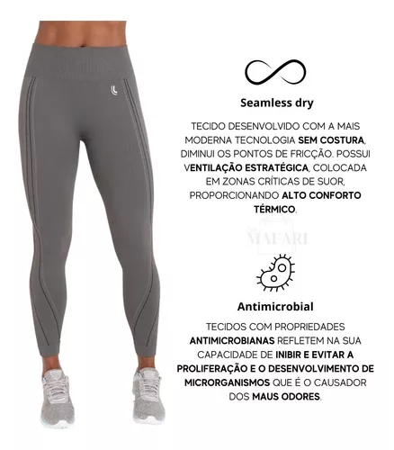 Calça Legging Lupo Academia Grossa Cintura Alta 71053