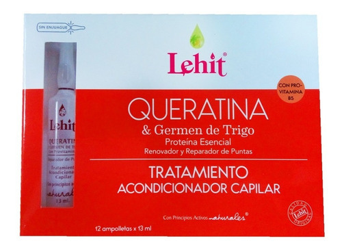 Lehit Queratina Y Germen De Trigo 12 A - mL a