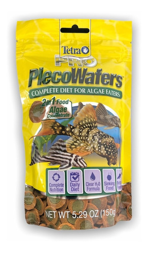 Alimento Vegetal P/ Peces Fondo Tetra Pro Pleco Wafers 150gr