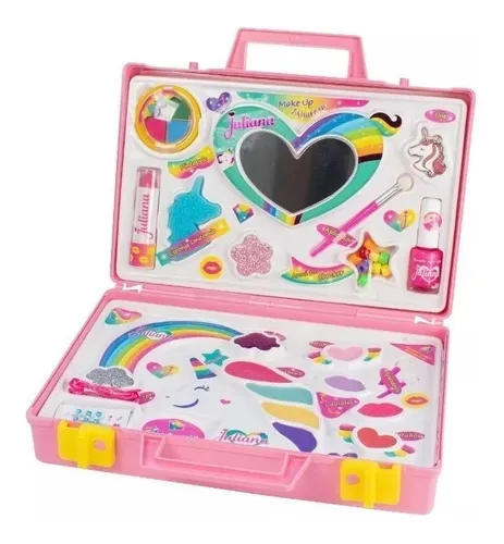 Valija Juliana Make Up Maquillaje Unicornio Grande Lanus Env o