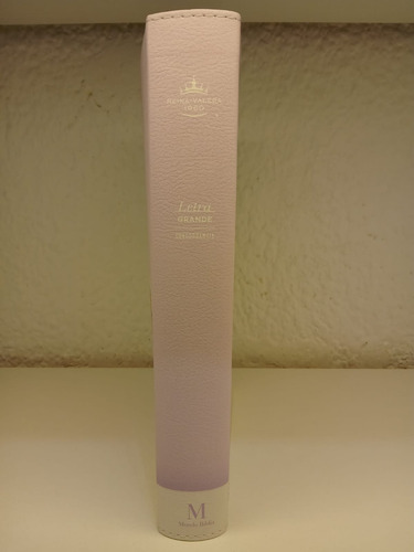 Biblia Letra Grande Lila Con Jarrón Reina Valera 1960