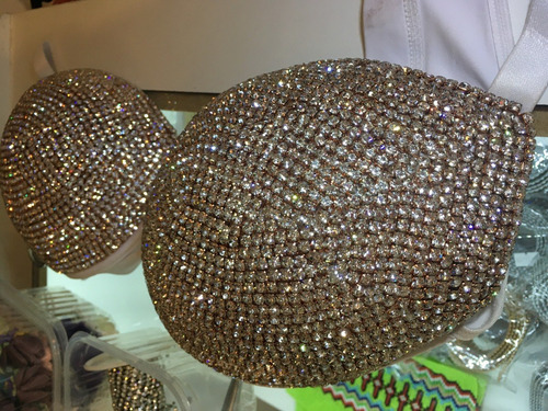 Imagem 2 de 3 de Strass Crystal 20 Mts Ss16 Dourado/rose Promoção!!!