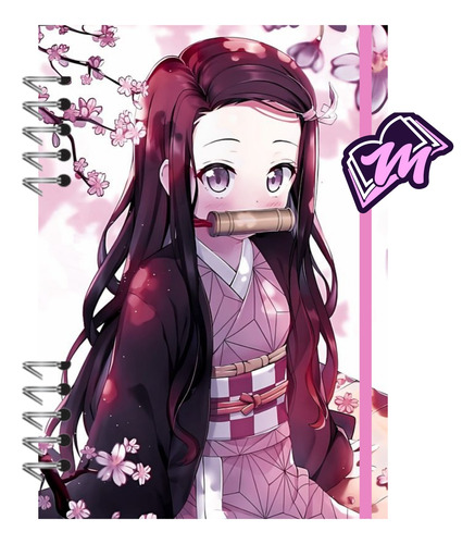 Block De Notas Nezuko A6 Melodypapeleria3 Demon Slayer 100pa