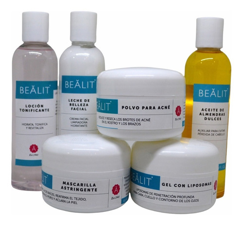 Adios Al Acne Kit Anti Espinillas Barros Piel Limpia Bealit