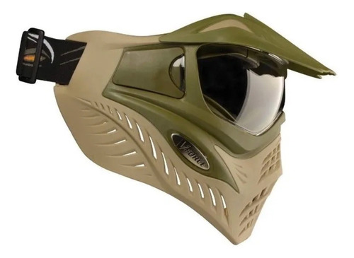 Careta Gotcha Vforce Grill Dual Olive Drab Desert Xtreme P Color Verde Oliva