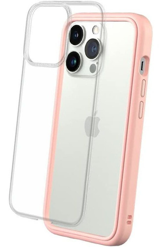 Funda Para iPhone 13 Pro - Transparente Y Rosa Rhinoshield