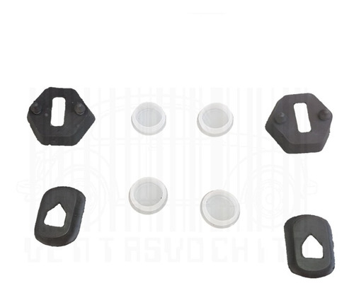 Kit Tapones Y Gomas Para 02 Postes De Puertas Vocho 74-03