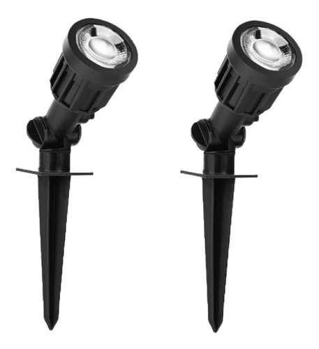 Lampara Estaca Jardin Led Jabalina 5w Ext Pincho Pack X 2