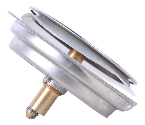 Ralo Inteligente Click Para Banheiro 10x10 Cm Inox