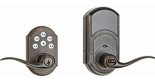 Kwikset 99120-038 Smartcode 912 Z-wave Plus Palanca, Bronce