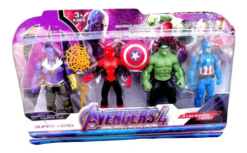 comprar Muñecos Vengadores Avengers Capitan Spiderman Thanos Hulk