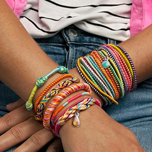 Kit Loopdedoo Deluxe Para Fazer Pulseiras De Amizade Diy E