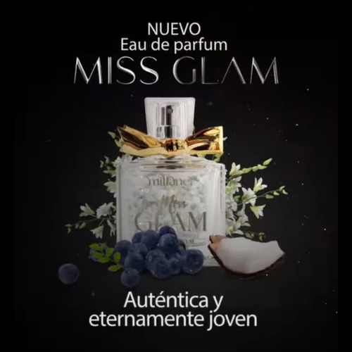 Perfume Mujer Miss Glam Eau De Parfum Floral Ambarada 45ml