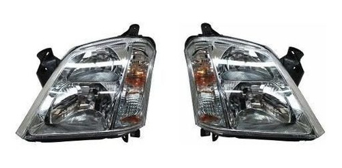 Par Juego Faros Chevrolet Meriva  2007 - 2008 Zry