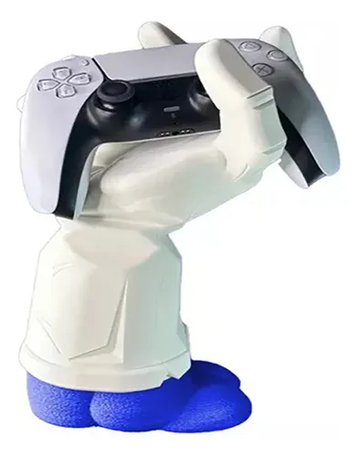 Soporte 3d Dragon Ball Vegeta Mano Joystick Ps4 Ps5 Xbox Pc Azul