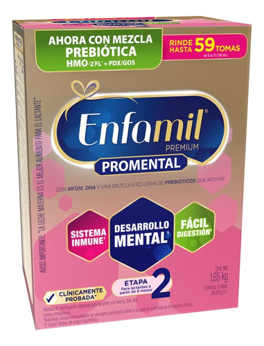 Enfamil 2 Premium Mfgm   Caja X 1650 Grs