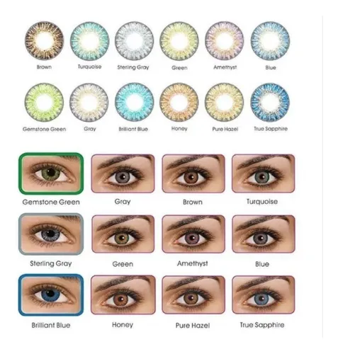Pupilentes De Colores Natural 1 Par MercadoLibre