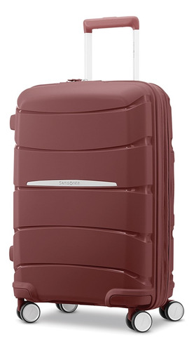 Mala Samsonite Outline Pro Pequena Bordô Lisa