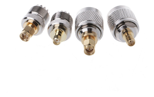 Kit Adaptador De 4 Piezas A13 Pl259 So239 A Sma Macho Hembra