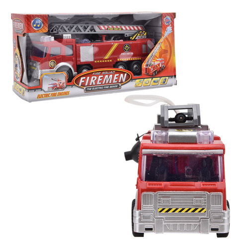 Juguete De Camión De Bomberos De Simulación Para Niños, Vehí