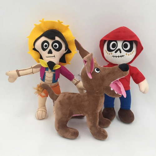 Muñeco De Peluche Hector Miguel Dante De Coco Pixar, 3 Unida