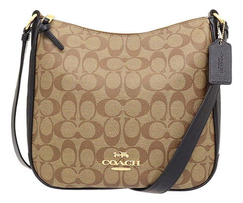 Bolsa De Archivos Ellie De Coach Women's (lienzo De Firma - 