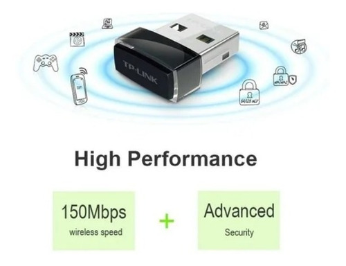 Adaptador Wifi Inalámbrico Nano Usb N 150 Mbps Tl-wn725