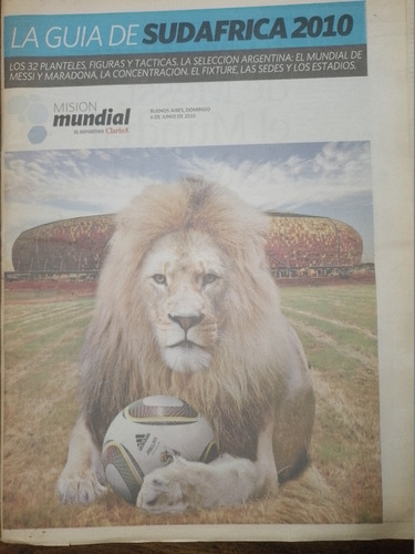 Diario Clarin El Deportivo - Guia Mundial Sudafrica 2010