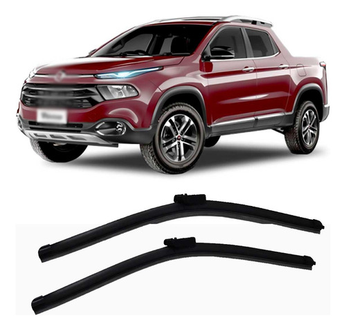 Kit Limpador Parabrisas Fiat Toro 2016 A 2021 Dyna Original