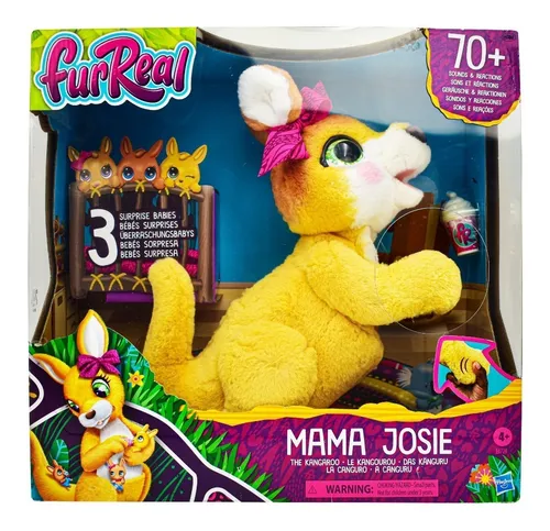 Furreal Friends Mam Josie La Canguro 70 Sonidos 35cm Hasbro