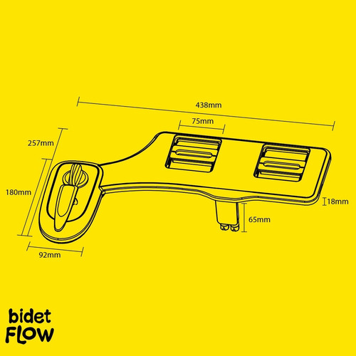 Imagen 9 de 10 de Bidet Grifería Adaptable Para Inodoro Universal Sin Interes!