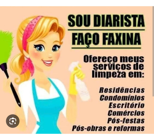 Faço Faxina Em Salas Comercias, Apartamento, Casa