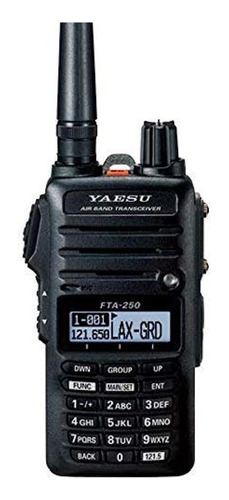 Yaesu Fta-250l Transceptor Portátil De Banda Aérea Vhf (solo