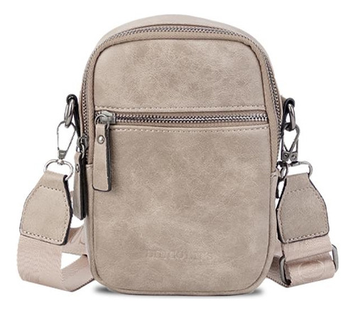 Bandolera Monedero Porta Celular Lincolns Nude