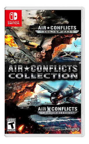 Jogo Air Conflicts Collection Nintendo Switch Midia Fisica