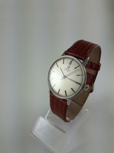 Relogio Omega Automático Vintage Em Aço Tartaruga