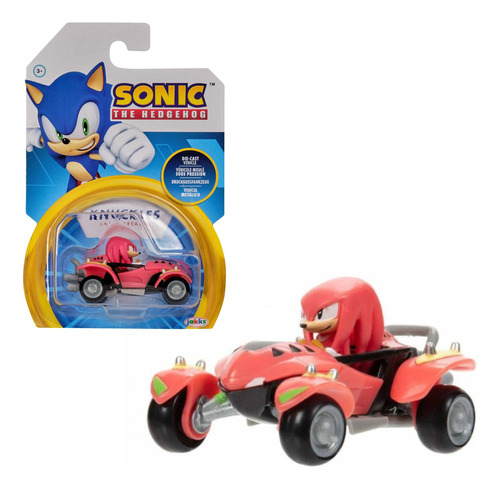 Vehiculo Metalico Sonic The Hedgehog - Escala 1:64